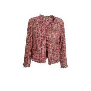 Women's Pink Tweed Jacket